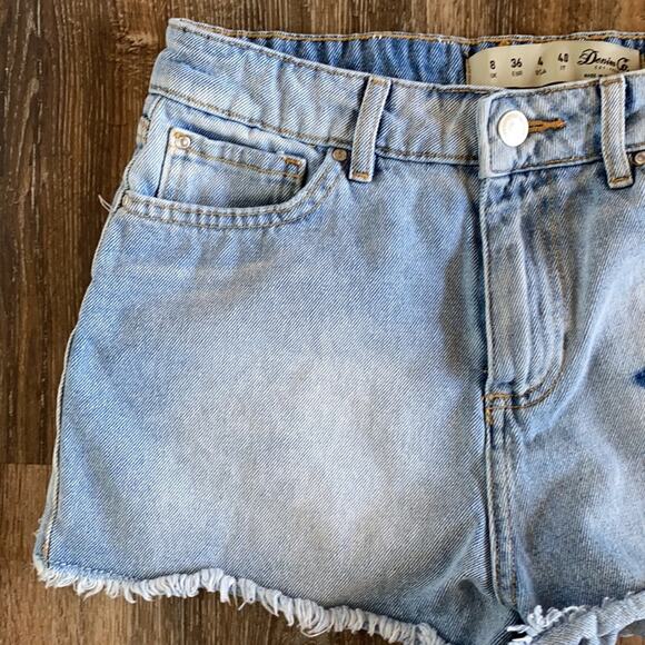 Primark Denim Co Star Cutoff Denim Shorts Size 4 - Picture 3 of 8